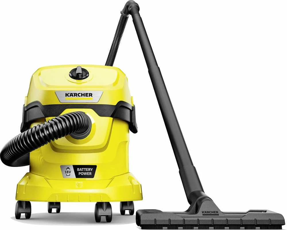 Sauso-drėgno valymo siurblys Karcher WD 2-18 V-12/18 (YYY); 18 V (be akumuliatoriaus ir pakrovėjo)