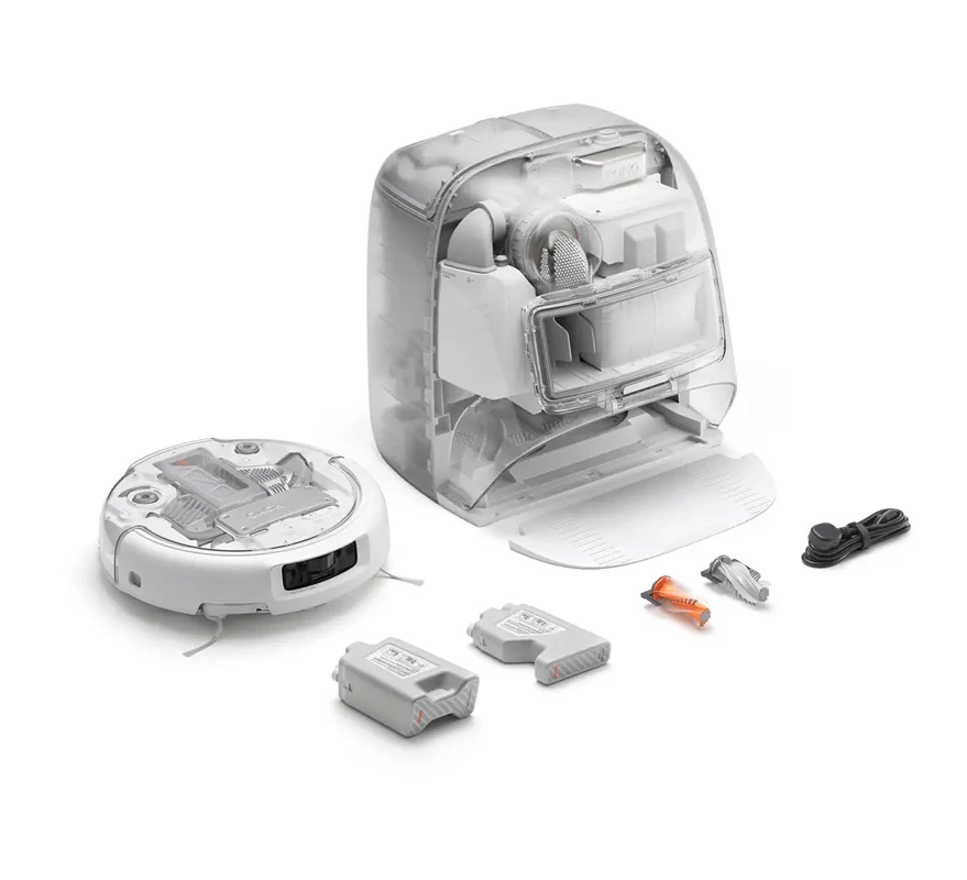 Plaunantis robotas siurblys su stotele DJI ROMO P  / CP.CR.00000052.01