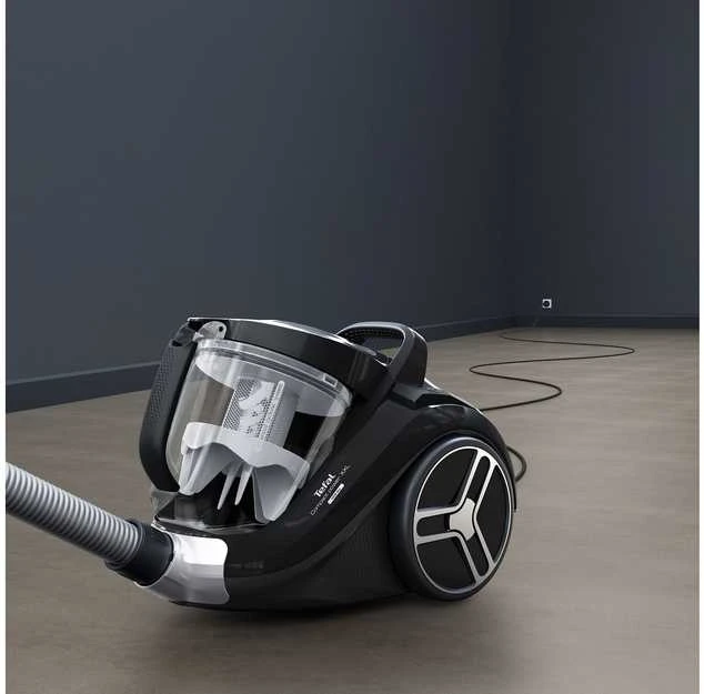 Dulkių siurblys be maišelio, kompaktiškas, galia 900 W / 2,5 l / 75 dB, Tefal*
