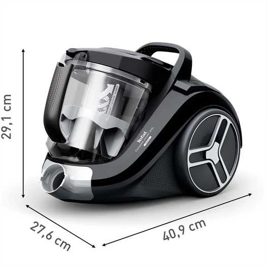 Dulkių siurblys be maišelio, kompaktiškas, galia 900 W / 2,5 l / 75 dB, Tefal*