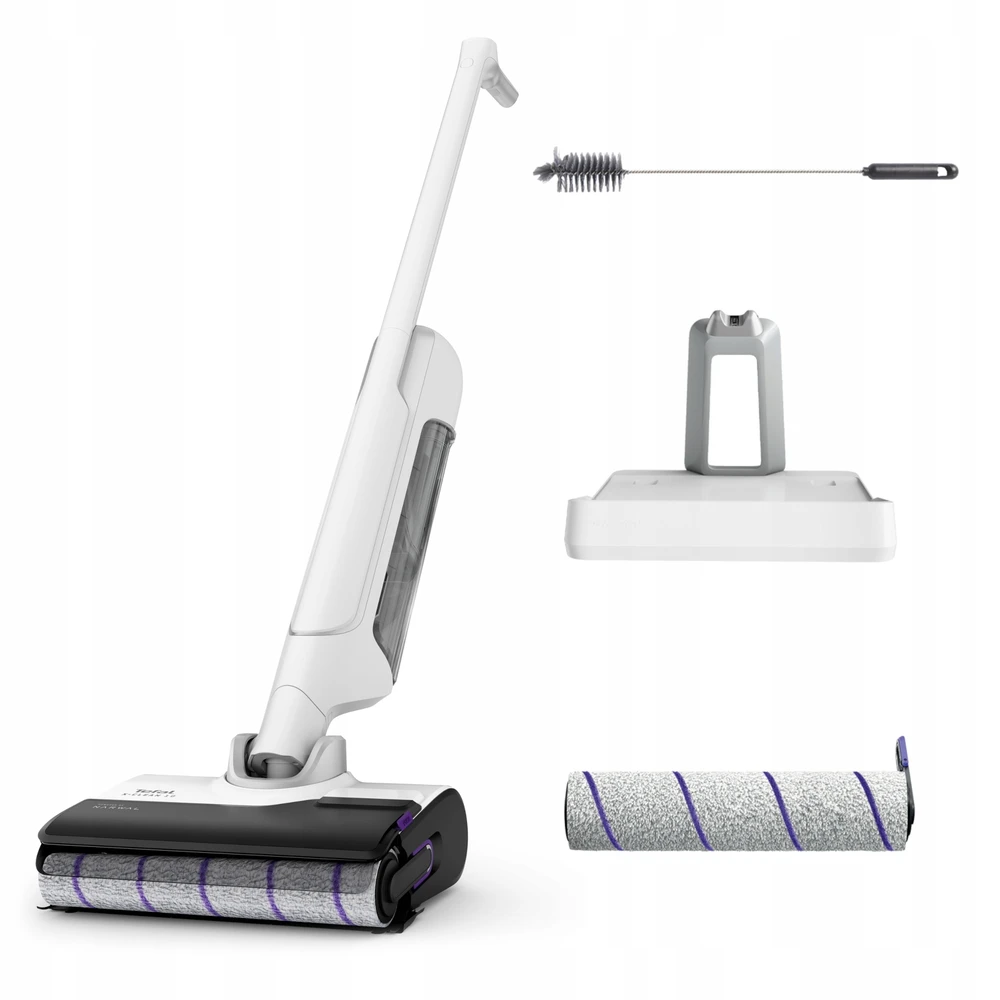 Dulkių siurblys su plovimo funkcija Tefal X-Clean 10, Baltas