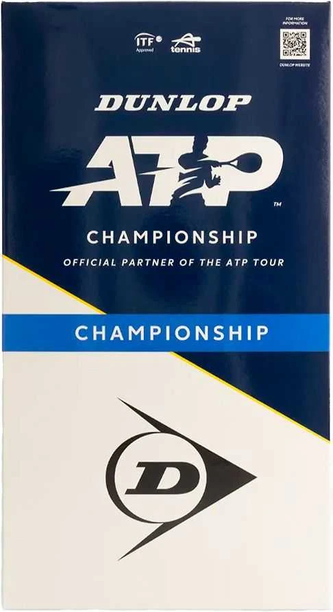 Dunlop ATP Championship teniso kamuoliai (2x4 vnt.)