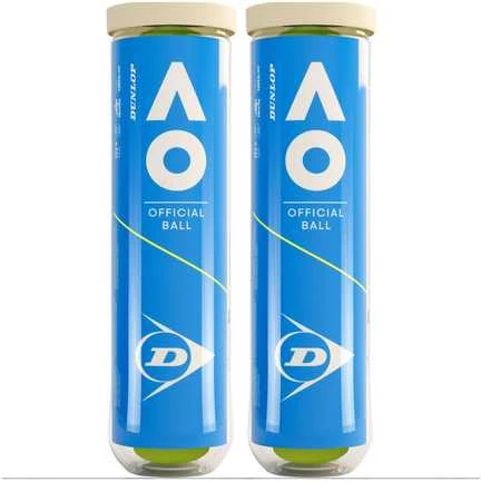 Dunlop Sport Teniso kamuol. DUNLOP AUSTRALIJOS ATVIRAS 2x4PET ITF