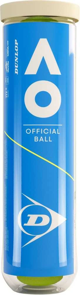 Dunlop Sport Teniso kamuol. DUNLOP AUSTRALIJOS ATVIRAS 2x4PET ITF