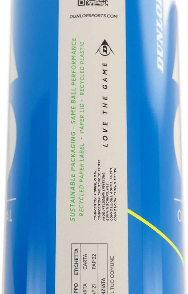 Dunlop Sport Teniso kamuol. DUNLOP AUSTRALIJOS ATVIRAS 2x4PET ITF