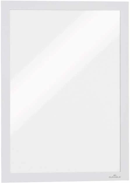 Durable DURABLE Inforahmen Duraframe A4 selbstklebend 2 St baltas
