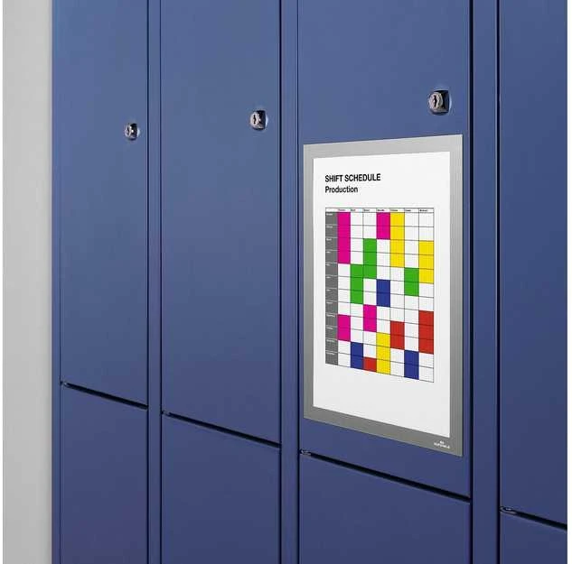 Durable Ramka magnetyczna DURAFRAME A4, sidabrinė, 5 vnt (DUR880)
