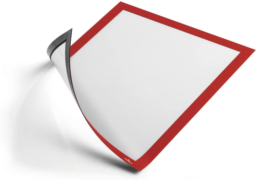 Durable Patvarus DURAFRAME A4 magnetinis rėmas, raudonas, 5 vnt (DUR468)