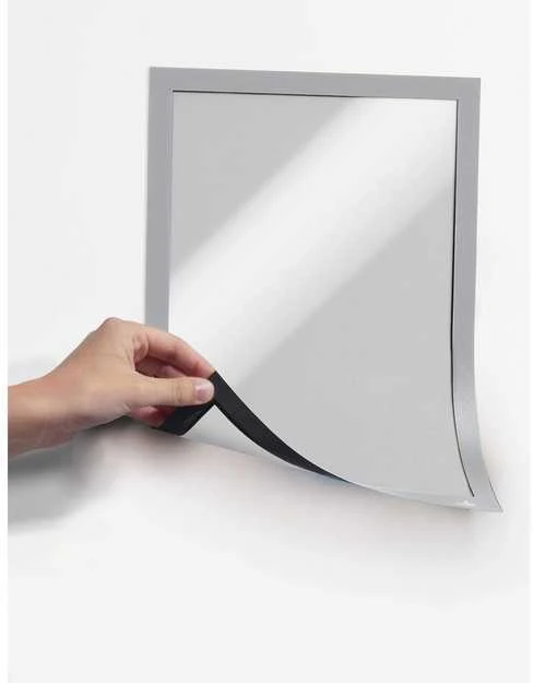 Durable Ramka magnetyczna DURAFRAME A4, sidabrinė, 5 vnt (DUR880)