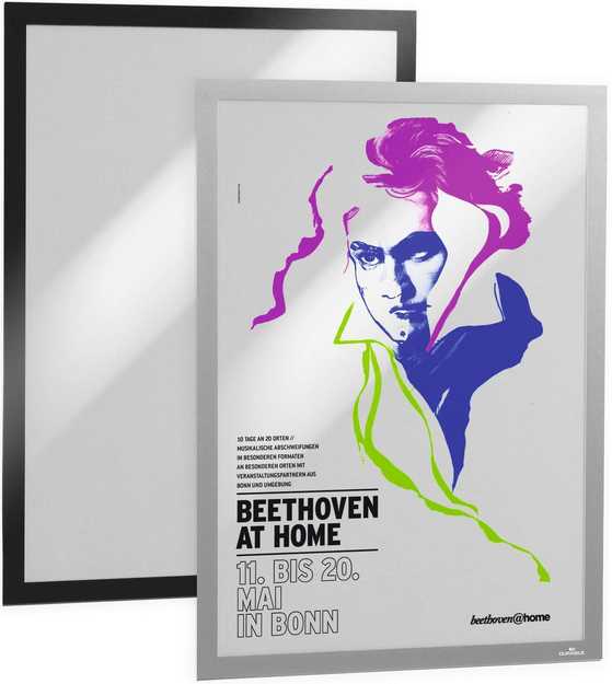 Durable DURABLE Inforahmen Duraframerahmen Poster A2 1 vnt. sidabrinis