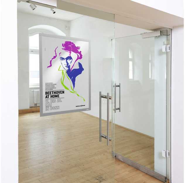 Durable DURABLE Inforahmen Duraframerahmen Poster A2 1 vnt. sidabrinis
