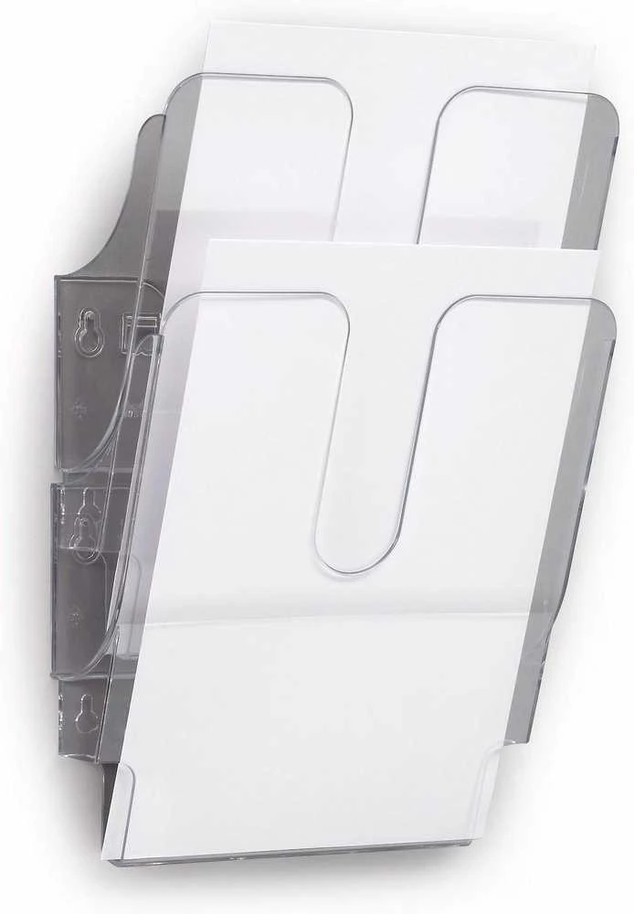 Sieninis dokumentų stovas Durable Flexiplus, A4, 2-jų skyrių, vertikalus