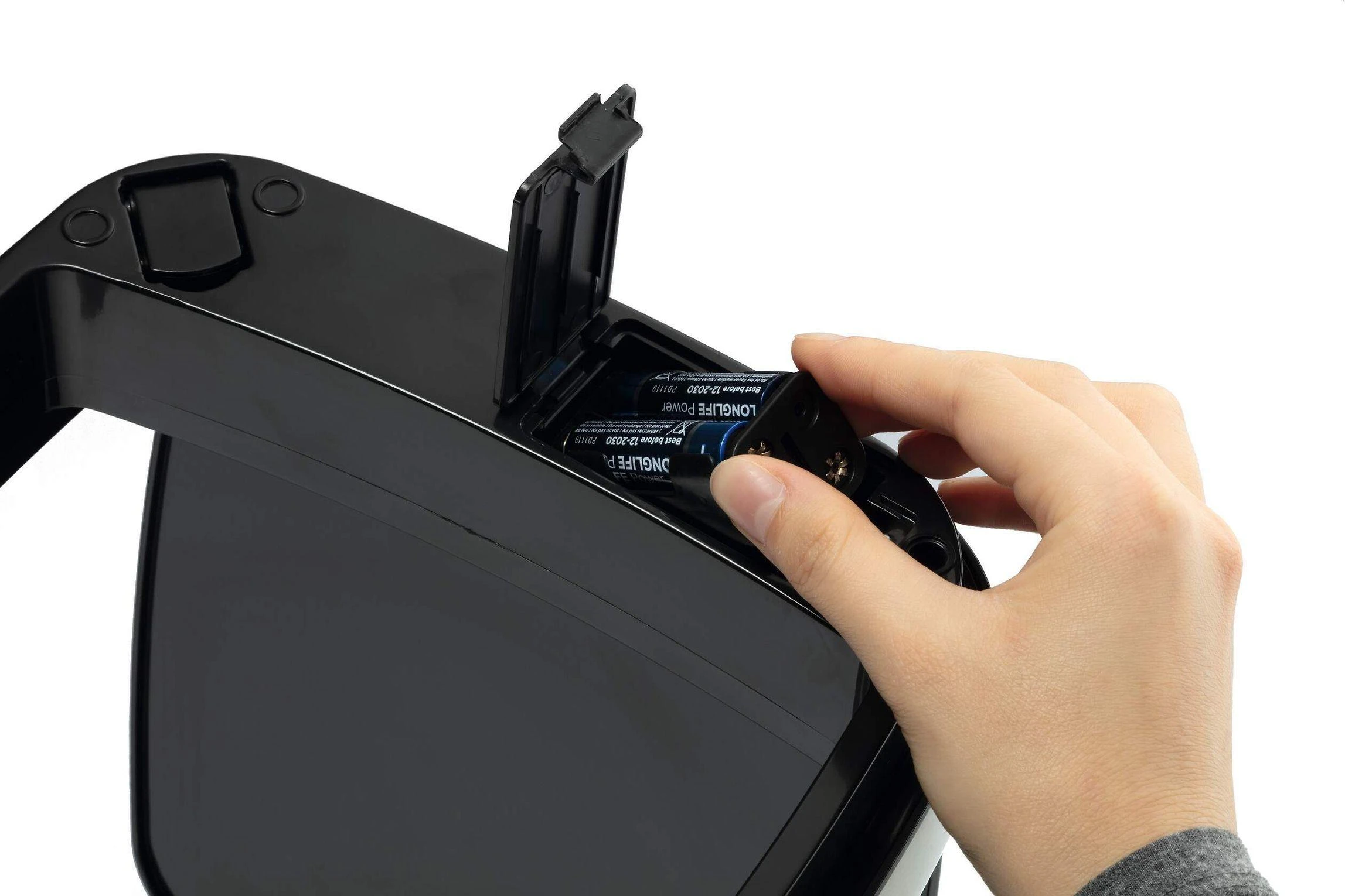 Šiukšlių dėžė Durable Sensor 342123, 12 L (Sidabrinės spalvos)