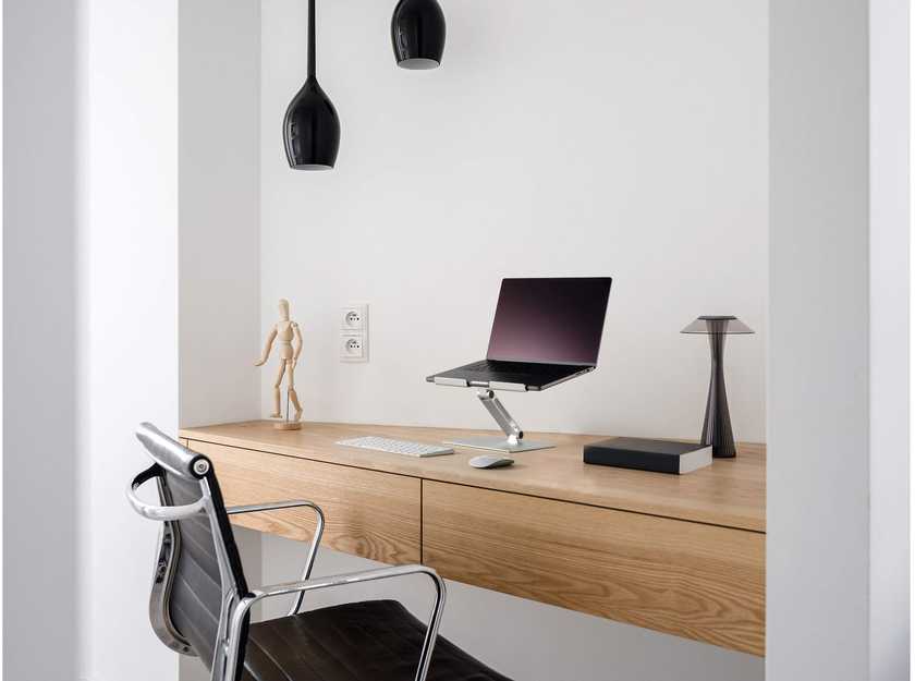 Durable Patvarus nešiojamo kompiuterio STAND RISE sidabrinis 505023