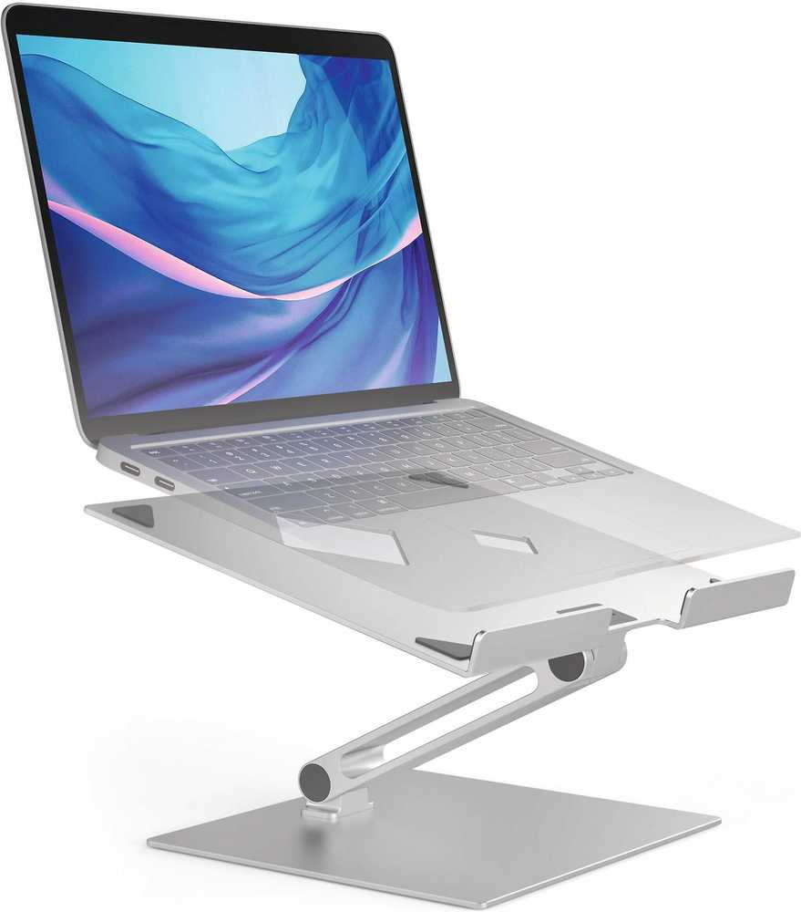 Durable Patvarus nešiojamo kompiuterio STAND RISE sidabrinis 505023