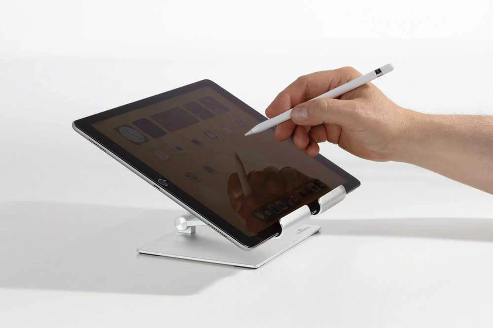 Durable Patvarus TABLETĖS STOVAS RISE sidabrinis 894023