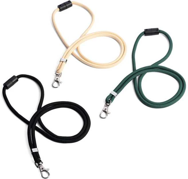 Durable Patvarus 824101, Ženklelio virvelė, Juodas, 1 vnt., Perdirbtas polietileno tereftalatas (rPET), 46 cm, 6 mm