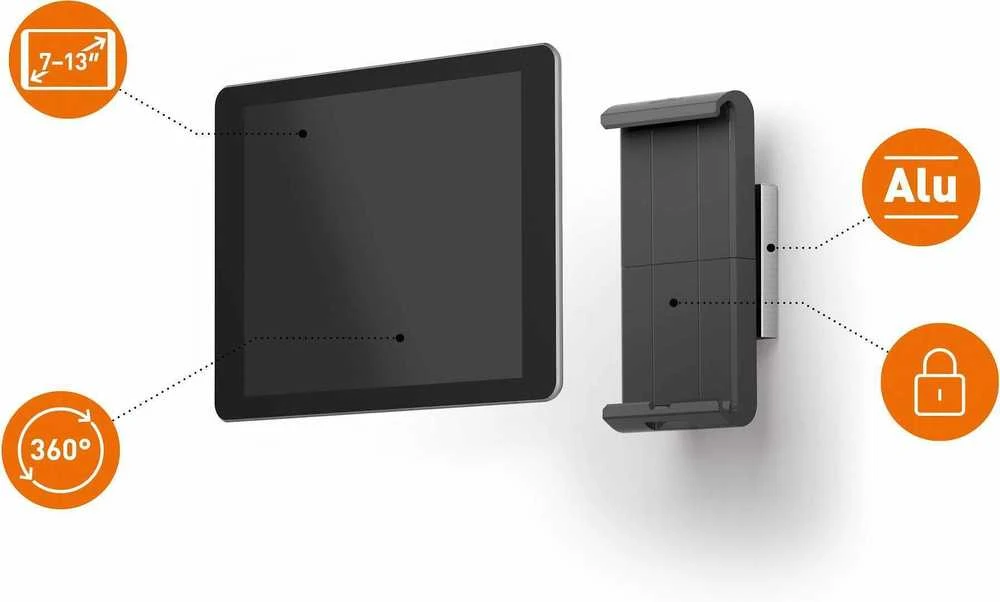 Durable 893323 laikiklis Planšetė / UMPC Sidabras