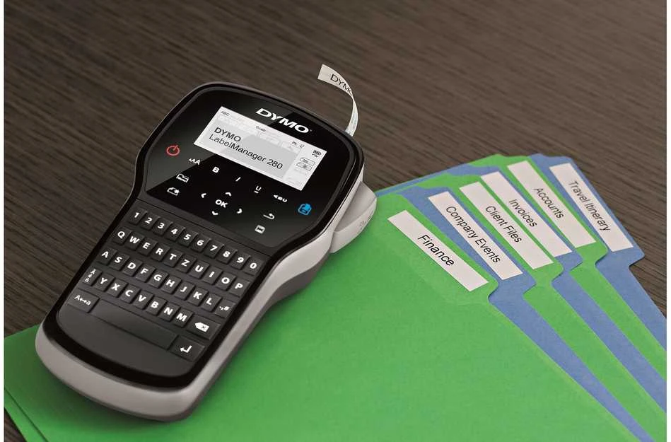 DYMO LabelManager 280 etikečių spausdintuvas Perkėlimas terminiu būdu D1 QWERTY