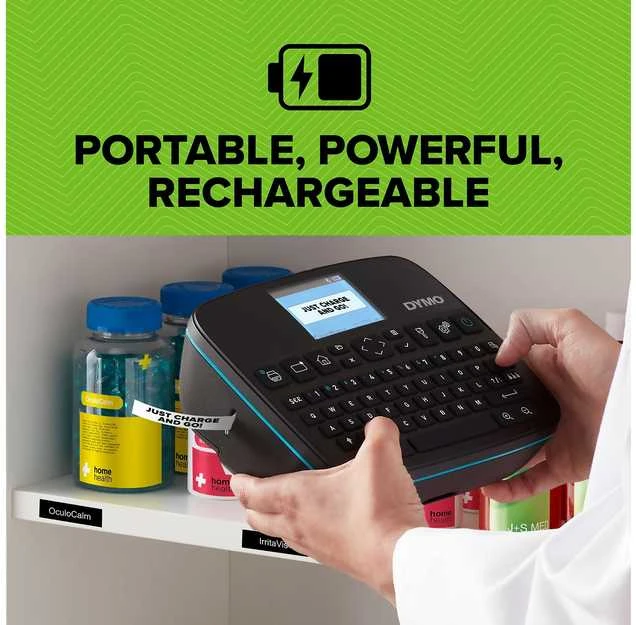 Etikečių spausdintuvas Dymo, LabelManager Executive 640 CB, su walizką
