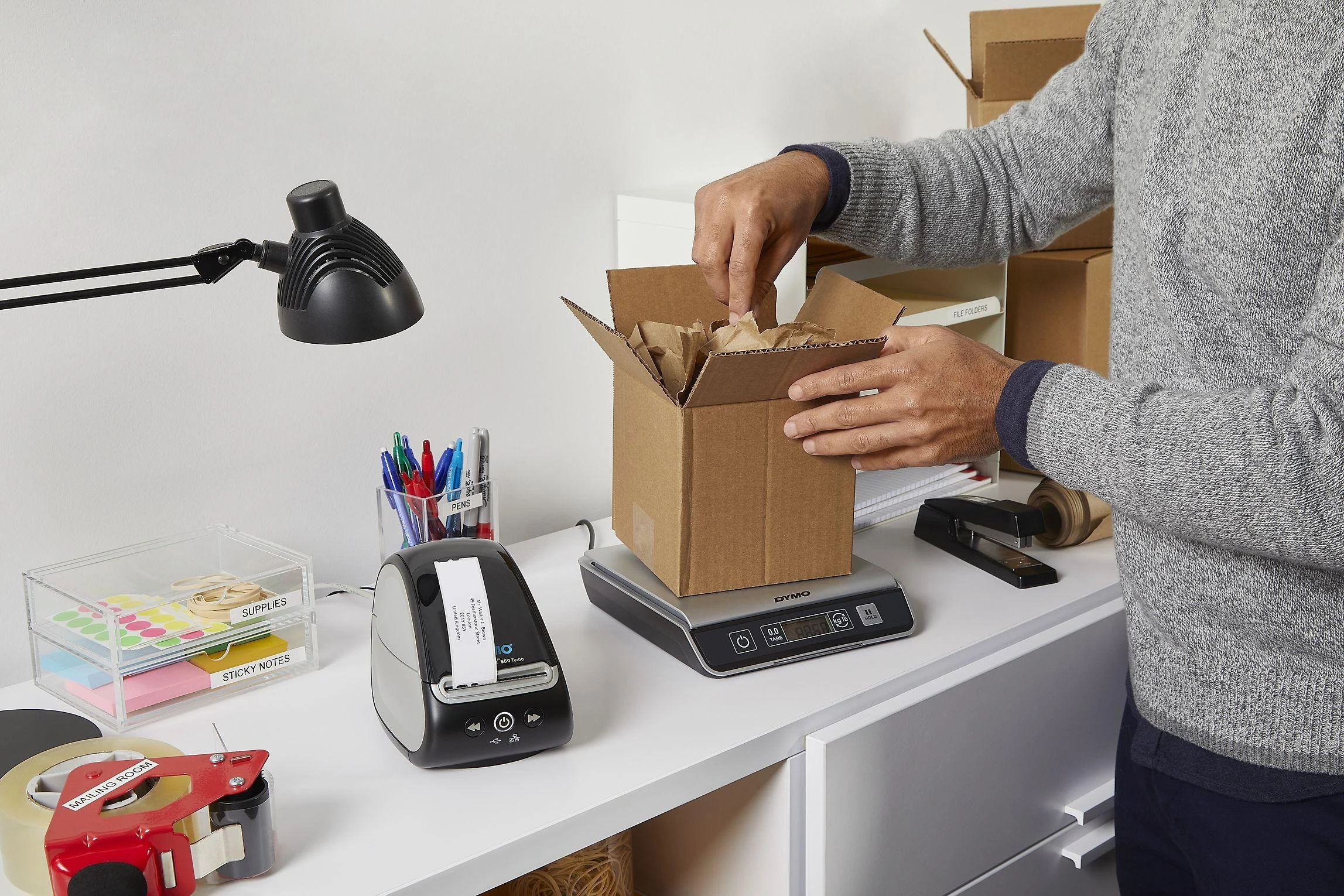 Spausdintuvas Dymo Etikettendrucker Labelwriter 550 Turbo 300dpi USB LAN