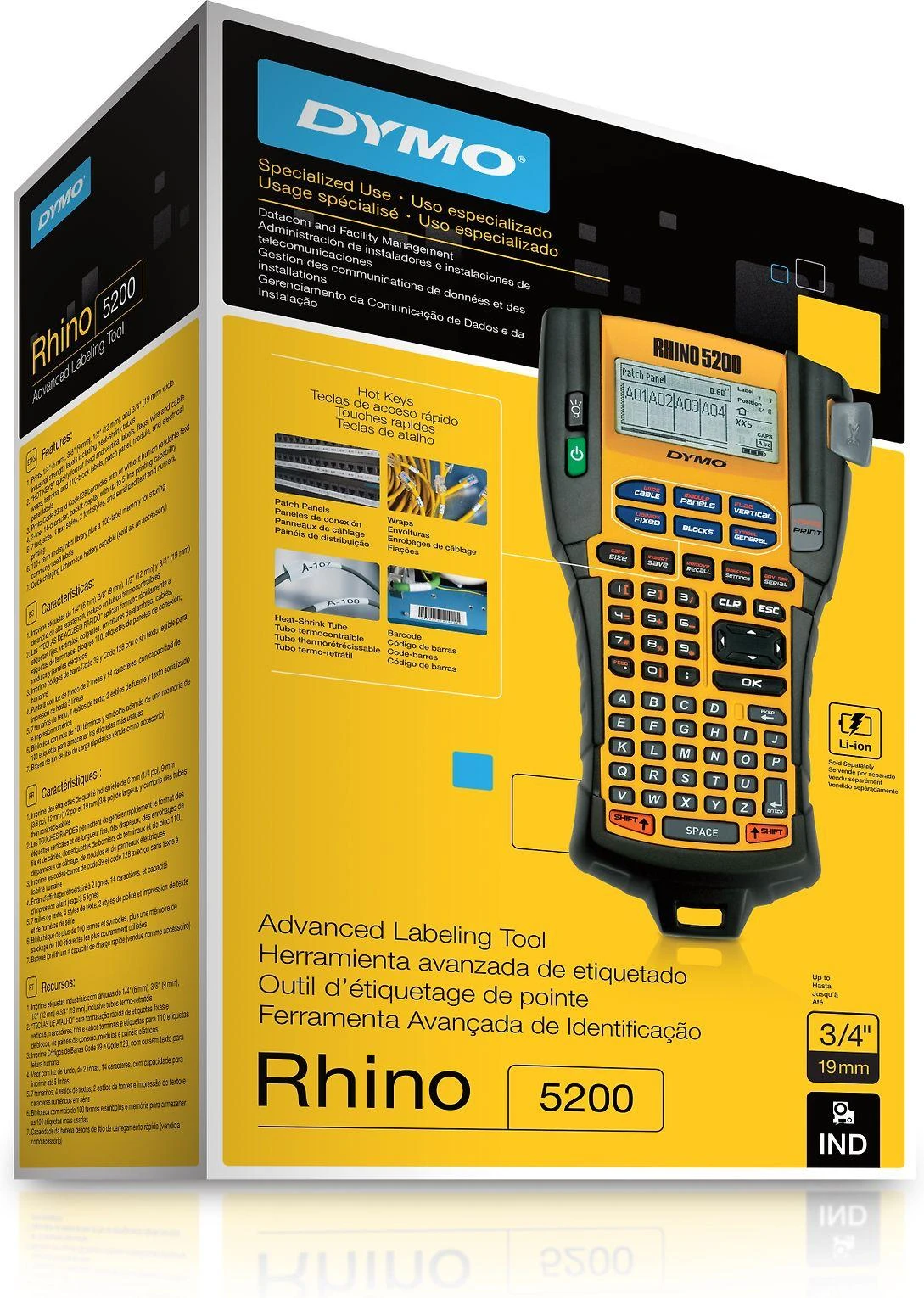 Spausdintuvas DYMO Rhino Professional 5200 / S0841480