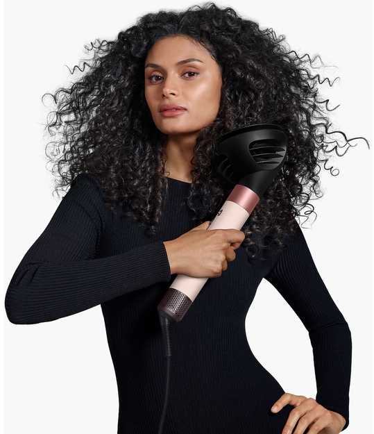 Plaukų formavimo priemonė - Dyson Airwrap i.d. Multistyler 1300 W, 6 priedai, šiltai rožinė auksinė