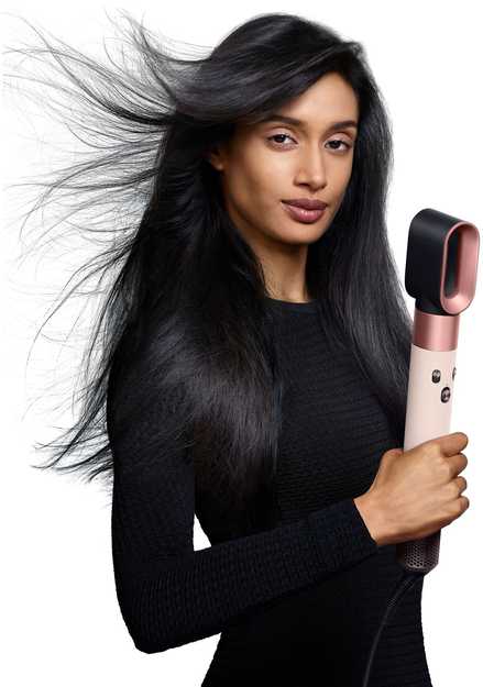 Plaukų formavimo priemonė - Dyson Airwrap i.d. Multistyler 1300 W, 6 priedai, šiltai rožinė auksinė