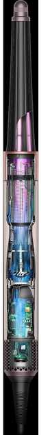 Plaukų formavimo priemonė - Dyson Airwrap i.d. Multistyler 1300 W, 6 priedai, šiltai rožinė auksinė