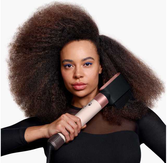 Plaukų formavimo priemonė - Dyson Airwrap i.d. Multistyler 1300 W, 6 priedai, šiltai rožinė auksinė