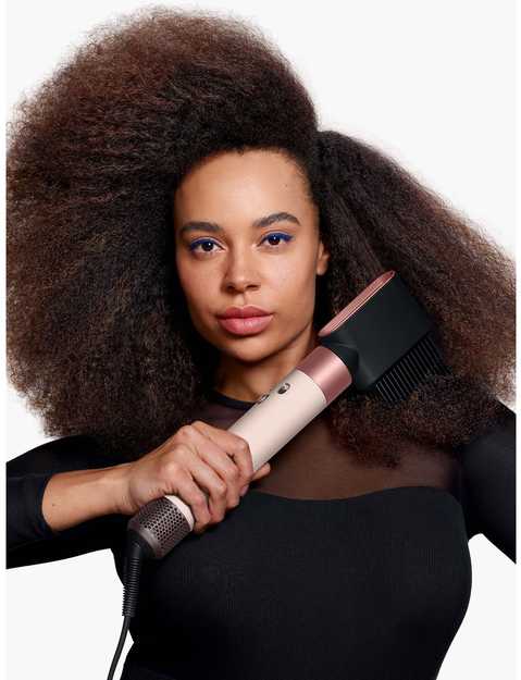 Plaukų formavimo priemonė - Dyson Airwrap i.d. Multistyler 1300 W, 6 priedai, šiltai rožinė auksinė