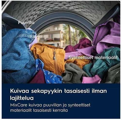 Džiovyklė Electrolux 600 GentleCare kuivausrumpu (EDI622E95E)