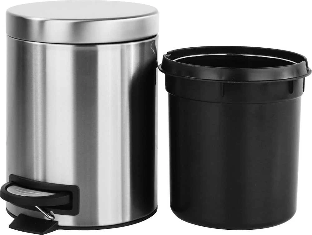 Šiukšliadėžė Enne Interior Convi Pedal, nerūdijančio plieno, 5L