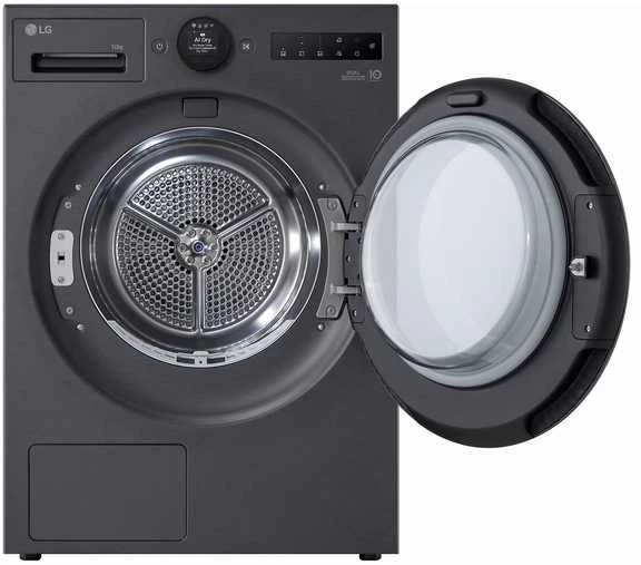 Džiovyklė LG RHX7010TBB kuivausrumpu, musta