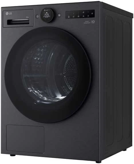 Džiovyklė LG RHX7010TBB kuivausrumpu, musta