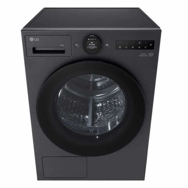 Džiovyklė LG RHX7010TBB kuivausrumpu, musta
