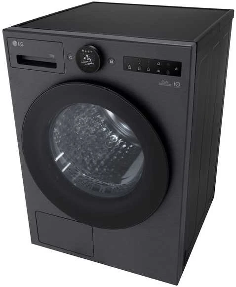 Džiovyklė LG RHX7010TBB kuivausrumpu, musta