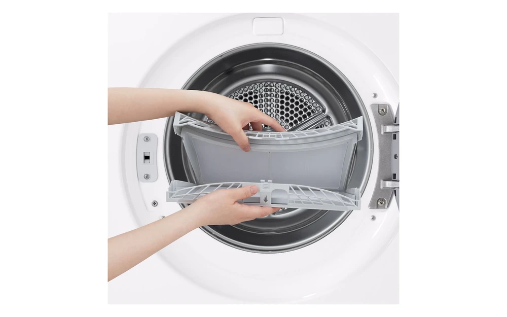 Džiovyklė LG RHX7010TWS, baltos spalvos