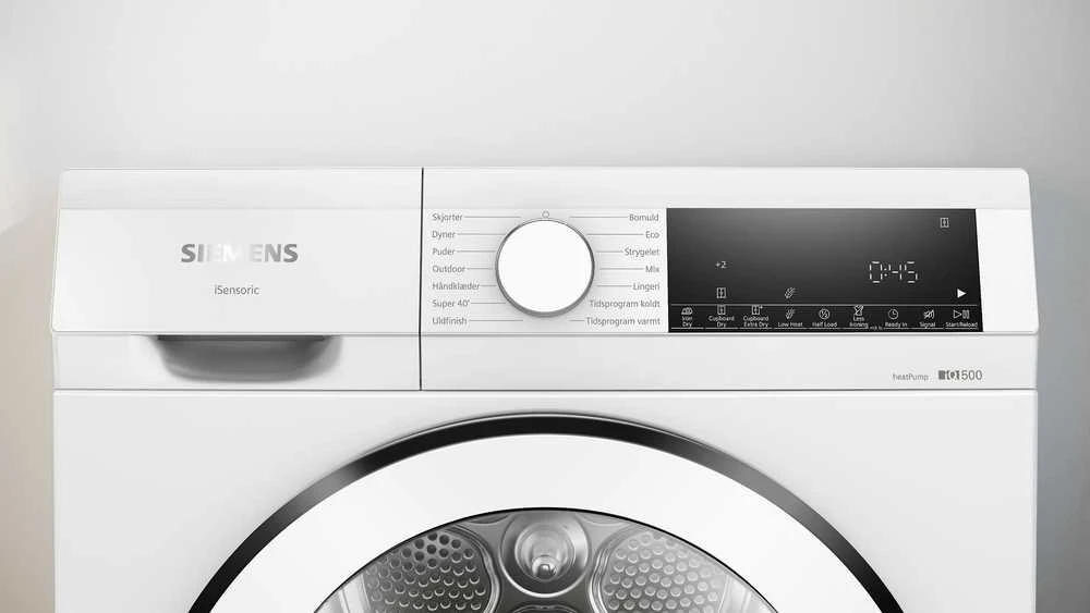 Džiovyklė Siemens WQ42G20IDN iQ500 lämpöpumppukuivausrumpu