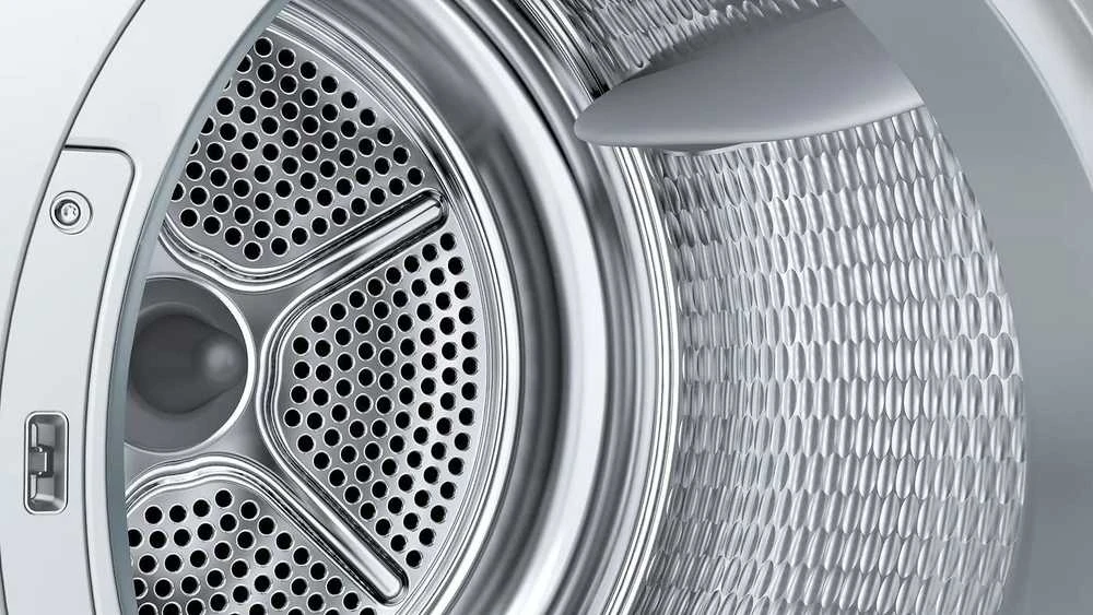 Džiovyklė Siemens WT43HV0EDN iQ300 kuivausrumpu, valkoinen