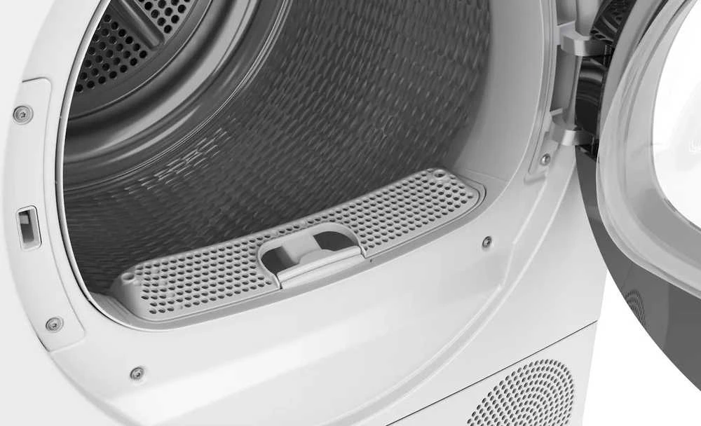 Džiovyklė Siemens WT43HV0EDN iQ300 kuivausrumpu, valkoinen