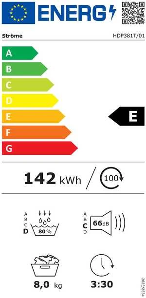 Ströme HDP381T/01 kuivausrumpu