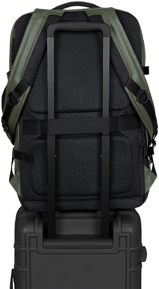 EASTPAK CNNCT TRAVELPACK kuprinė, CNNCT viršutinė dalis chaki spalvos