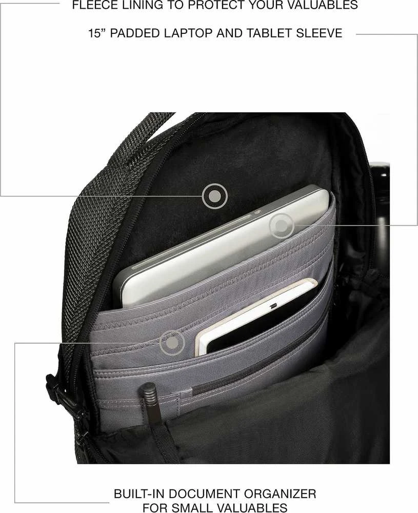 Eastpak TECUM M Cnnct Coat -reppu, musta