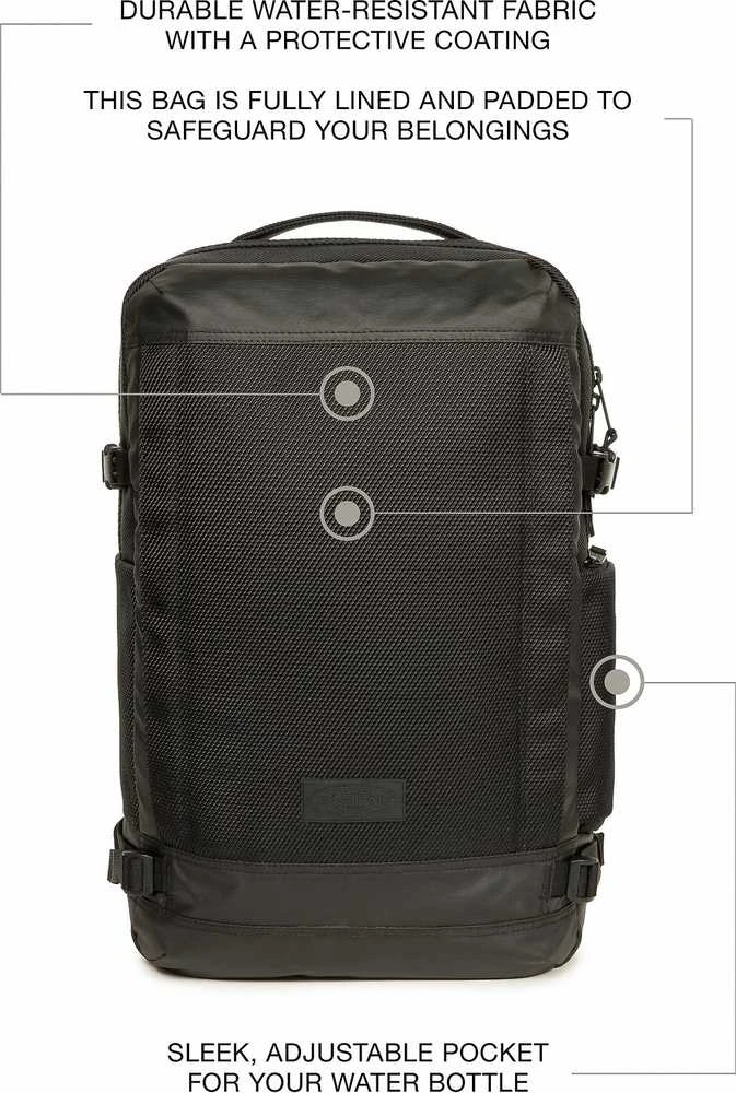 Eastpak TECUM M Cnnct Coat -reppu, musta