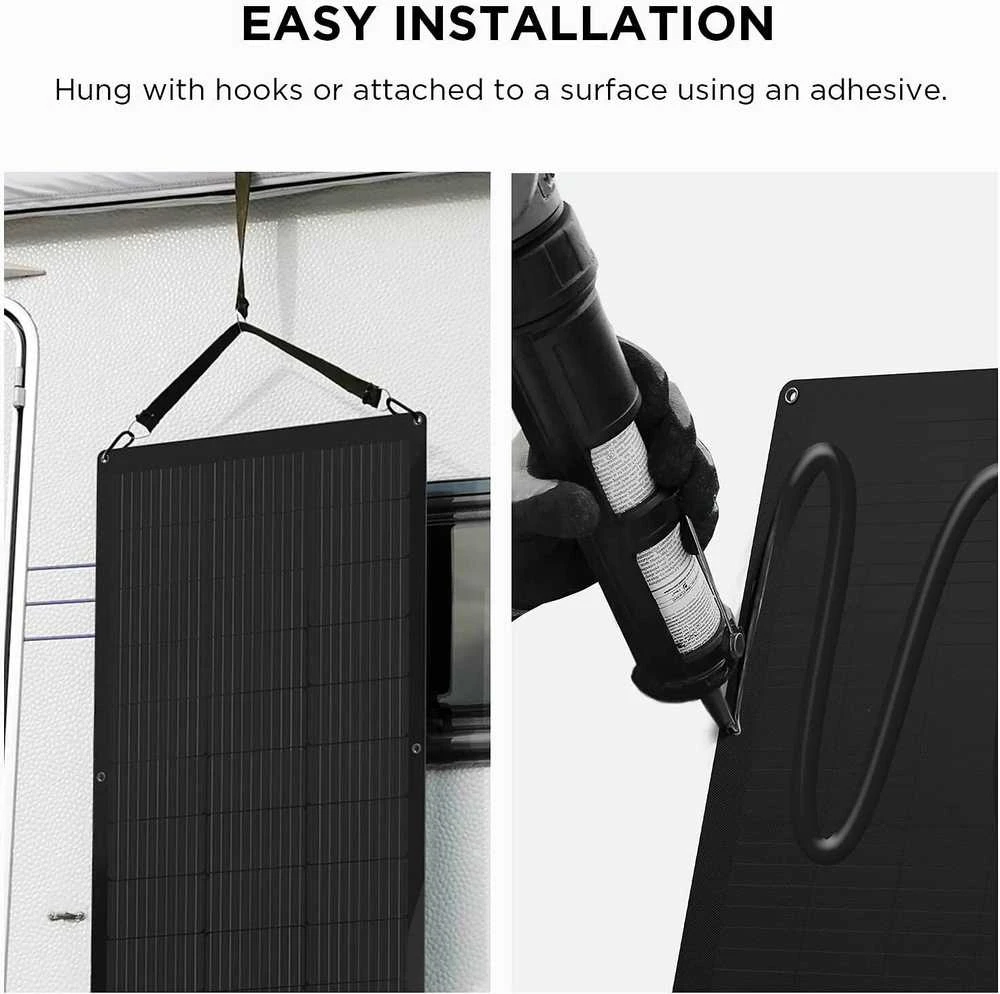 Lanksti saulės panelė EcoFlow 100 W / 5006001002