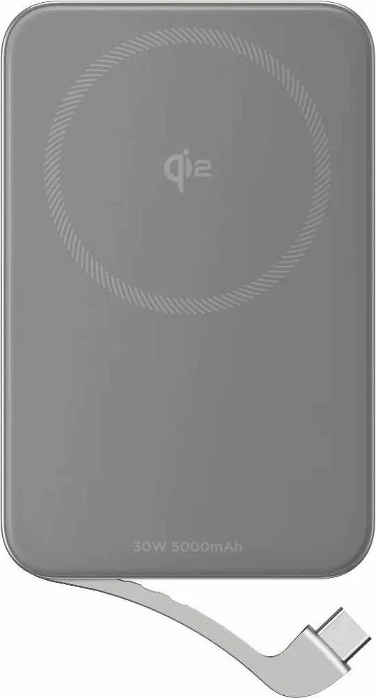 „EcoFlow RAPID“ magnetinė išorinė baterija, 10000 mAh, (sidabrinis).