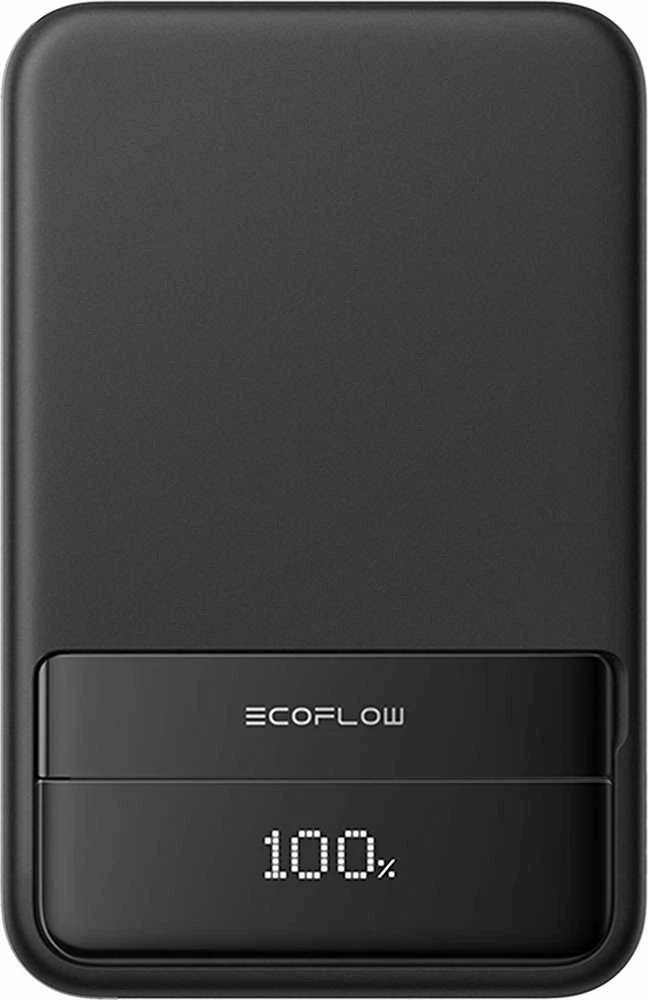 „EcoFlow RAPID“ magnetinė išorinė baterija, 10000 mAh, (juodas).