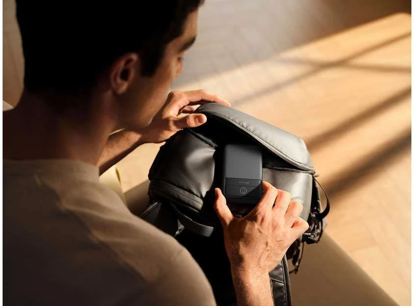 „EcoFlow RAPID“ magnetinė išorinė baterija, 10000 mAh, (juodas).