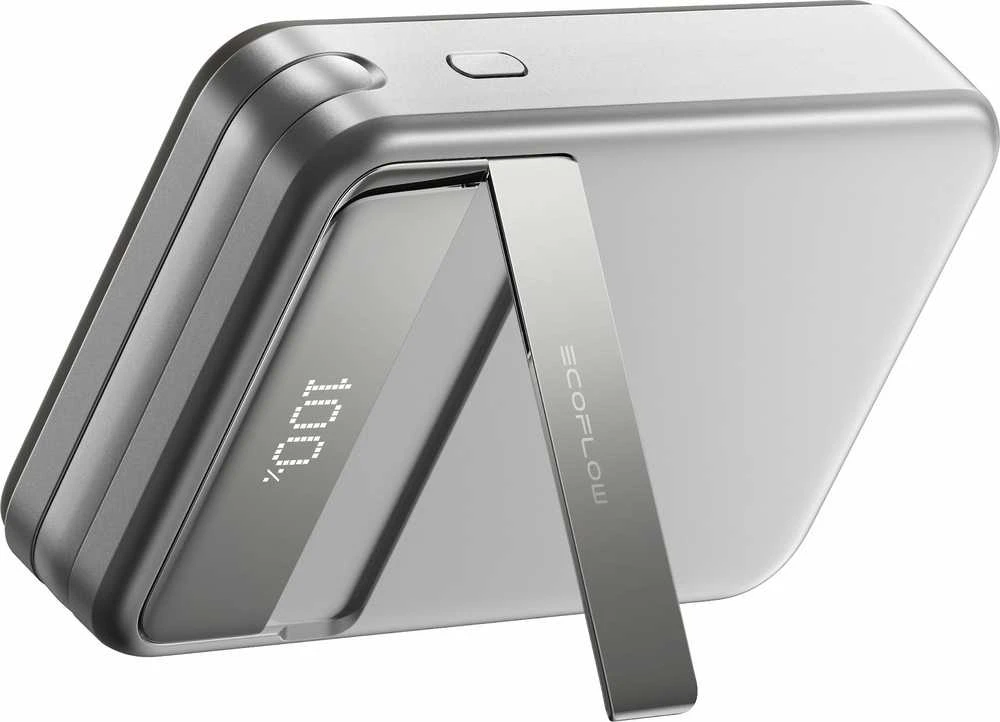 „EcoFlow RAPID“ magnetinė išorinė baterija, 10000 mAh, (sidabrinis).
